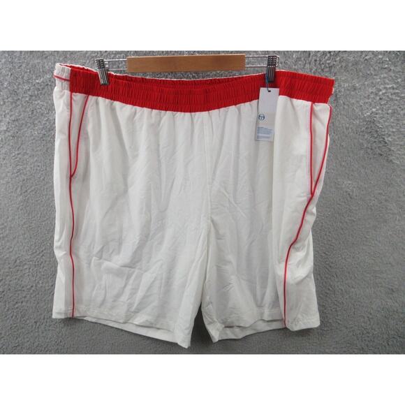NWT Sergio Tacchini TCP Shorts Adrenaline Rush Mens Size 4XL Mesh Lined Shorts - Picture 1 of 14